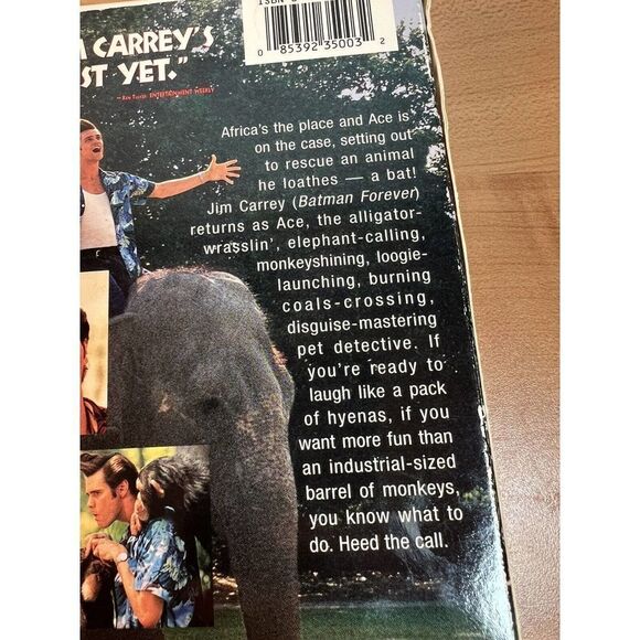 Ace Ventura: When Nature Calls (VHS, 1996) Warner Bros PG 13 - Picture 4 of 7
